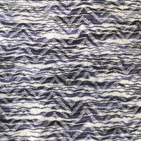 MPG Dress Athletic Sport Travel Shelf Bra Purple Gray Stripe A-Line Pockets M - Picture 10 of 15